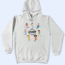 Custom Photo Best Daddy Ever Dancing Kids - Personalized T Shirt