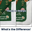 Affirmation Blanket - Personalized Fleece Blanket, Sherpa Blanket