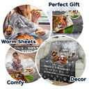Pet Lovers, Memorial - Custom Photo In Your Heart I'll Always Be Pet - Personalized Fleece Blanket, Sherpa Blanket