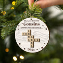 Christmas,Family,Gift For Bestie,Gift For Brothers,Gift For Sisters,Gift For Sibling,Love - Family Friends Siblings Sisters Brothers Crossword Scrabble - Personalized 2-Layered Wooden Ornament