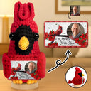 Family,Memorial,Sad - Custom Photo Memorial I'm Always With You - Personalized Doll Crochet With Custom Card