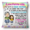 Grand-Mère Et Petit-Enfant J'ai Serré Ce Doux Coussin - Coussin Personnalisé