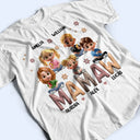 Gift For Mother,Gift For Grandma,Happy,Gift For Wife - Grandma Grandkid Cartoon - Personalized T Shirt