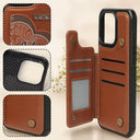 Gift For Mother,Gift For Grandma,Love - Grandma's Mom's Little Sweethearts - Personalized Leather Flip Wallet Phone Case