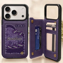 Gift For Mother,Gift For Grandma,Love - Grandma's Mom's Little Sweethearts - Personalized Leather Flip Wallet Phone Case