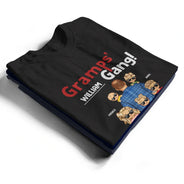 Gift For Husband,Gift For Yourself,Gift For Men,Gift For Uncle,Gift For Grandpa,Grandpa - Grandkids,Gift For Father,Dad - Children,Dad - Daughters (Young),Dad - Sons,Happy - Grandpa's Gang - Personalized T Shirt