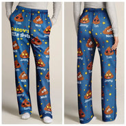 Gift For Grandpa,Gift For Grandparents,Gift For Grandma,Funny,Gift For Father,Gift For Mother - Grandpa's Little Kids - Personalized Pajama Pants