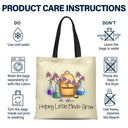 Teacher, Back To School - Grow With Teacher - Personalized Tote Bag