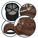 Gift For Yourself,Gift For Men,Gift For Grandpa,Gift For Father,Gift For Mother,Gift For Grandma,Love,French - Les Empreintes Des Mains Du Grand-Père Papa Et Des Enfants - Casquette Classique Personnalisée