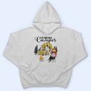 Happy Camper Chibi - Gift For Camping Lovers - Personalized Custom T Shirt