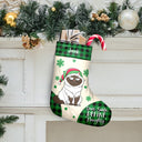 Dear Santa Define Naughty - Gift For Family - Personalized Christmas Stocking