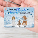 Once By My Side - Memorial Gift For Pet Lovers - Personalized Acrylic Keychain