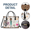 Nurse Life - Gift For Nurse - Personalized Leather Bag