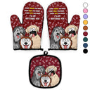 Every Snack You Make Cartoon Dog - Funny Gift For Dog Lovers - Personalized Oven Mitts, Pot Holders