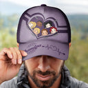 Best Dad Ever Heart - Personalized Classic Cap