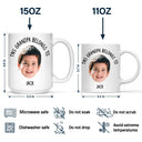 Custom Photo This Grandpa Belongs To - Personalized Mug