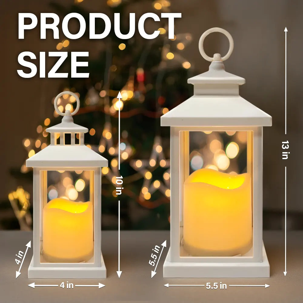 Memorial, Sad, Family, Parents, Gift For Grandparents - Custom Photo This Candle Burns In Loving Memory - Personalized LED Candle Lantern