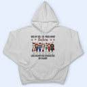 Side By Side Or Miles Apart Sisters Brothers And Best Friends - Christmas Gift - Personalized Custom Sweatshirt