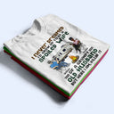 Never Dreamed I'd Grow Up To Be A Spoiled Wife Old Camping Couple - Personalized Custom T Shirt