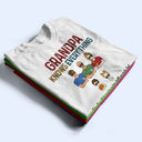 Grandpa Know Everything If He Doesn't - Gift For Father, Parents, Family, Grandparent, Grandfather - Personalized Custom T Shirt