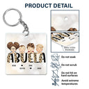 Leopard Nana Title - Birthday, Loving Gift For Mom, Mother, Mama, Grandma, Grandmother - Personalized Custom Acrylic Keychain