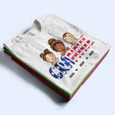 Stars And Stripes Nana Title - Birthday, Loving Gift For Mom, Mother, Mama, Grandma, Grandmother - Personalized Custom T Shirt