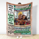 Custom Photo I Am So Proud Of You - Birthday, Loving Gift From Mom To Daughter - Personalized Fleece Blanket