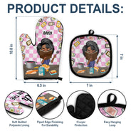 I Am The Secret Ingredient - Gift For Cooking Lovers, Gift For Mother - Personalized Oven Mitts, Hot Holders