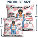 A Mouth She Can't Control - Gift For Yourself, Gift For Women - Personalized Pillow