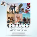 Custom Photo We Were Having Fun - Gift For Bestie - Personalized Vertical Rectangle Acrylic Plaque