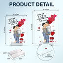 Couple You Are The Best Thing Found On Internet - Gift For Couples - Personalized Vertical Rectangle Acrylic Plaque