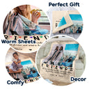 Custom Photo We Were Having Fun - Gift For Bestie - Personalized Fleece Blanket To Grow An Old Friend - Gift For Bestie - Personalized Fleece Blanket