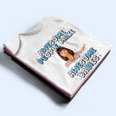 Custom Photo Awesome People - Gift For Newborn Baby - Personalized Baby Onesie