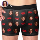 Gift For Couples, Gift For Husband, Gift For Boyfriend - Custom Photo This Belongs To - Personalized Men's Boxer Briefs
