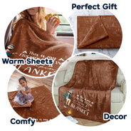 Fireside Sitting Going Camping - Gift For Yourself, Gift For Women, Gift For Men - Personalized Fleece Blanket