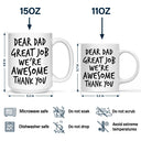 Custom Photo To Dad From The Reasons You Drink Funny - Personalized Mug