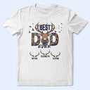 Best Buckin' Dad - Personalized T Shirt