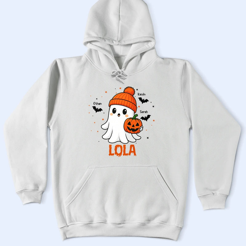 Halloween,Gift For Grandma,Grandma - Grandkids,Happy - Halloween Boo Grandma Nana - Personalized T Shirt