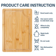 Handprints Best Dad Grandpa Papa Ever - Personalized Wooden Cutting Board