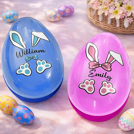 Happy Easter Baby Kid - Personalized Fillable Egg