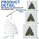 Gift For Yourself,Gift For Women,Gift For Men,Baseball,Basketball,Football,Golf,Happy,Christmas - Hockey Christmas Tree - Personalized Custom Shaped Acrylic Ornament