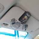 Gift For Women, Gift For Men, Camping, Gift For Couples, Gift For Husband, Gift For Wife, Travel, Gift For Boyfriend, Gift For Girlfriend - Home Is Where We Park It - Personalized Sunglasses Holder For Car Visor