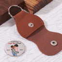 Gift For Couples,Gift For Husband,Gift For Wife,Gift For Boyfriend,Gift For Girlfriend,Happy - I Can't Say I Love You Enough - Personalized Leather Pocket Hug