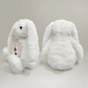 Gift For Sibling,Love,Gift For Sisters,Gift For Brothers,Gift For Bestie,Gift For Daughter,Gift For Grandkids - I Filled It With My Wishes Bestie Brother - Personalized Soft Toy Bunny