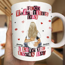 Old Couples,Gift For Couples,Gift For Husband,Gift For Wife,Gift For Boyfriend,Gift For Girlfriend,Love - I Love You Every Day Ransom Note Style - Personalized Mug