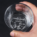 Gift For Couples,Gift For Husband,Gift For Wife,Gift For Boyfriend,Gift For Girlfriend,Funny - I Love You Thanks For All The Orgasms - Personalized Engraved Whiskey Glass