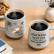Gift For Men,Gift For Yourself,Humorous,Vector - I Mean Happy Retirement - Personalized Conical Mug