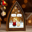 Sad, Memorial, Dog Lovers, Pet Lovers, Cat Lovers, Christmas, Dog Mom, Pet Mom - I Miss You Memorial Dog Cat - Personalized Tabletop Lantern Light