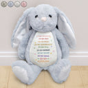 Gift For Kids,Gift For Grandkids,Gift For Daughter,Gift For Son,Gift For Sibling,Gift For Sisters,Gift For Brothers,Love,German - Ich Bin Geliebt - Personalisierter Stoffhase