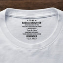 Gift For Daughter,Gift For Grandkids,Gift For Women,Gift For Men,Happy,Top Market - If Fate Whispers To You Daughter - Personalized T Shirt